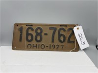 License Plate 1927