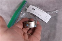 Sterling Silver Napkin Ring. Denmark