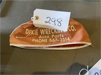 Dixie Wrecking Co. Advertisement Hat