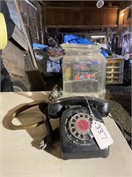 Telephone, Horn and Peanut Jar