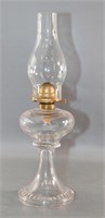 Pressed Glass Oil Lamp