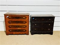 (2) Painted Cottage Dressers