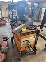 Airco stick welder with (2) welding helmets and a