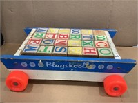 Vintage Playskool Block Set