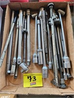 flat of specialty Snap-On wrenches and Craftsman