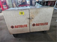 Autolite metal cabinet