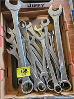 flat of ATD wrenches ranging from 1-1/8"-2"