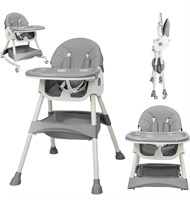 $90 4-in-1 Baby High Chair, High Chairs for Babies