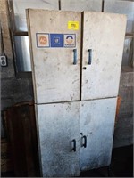 AC Delco metal cabinet with misc exhaust,
