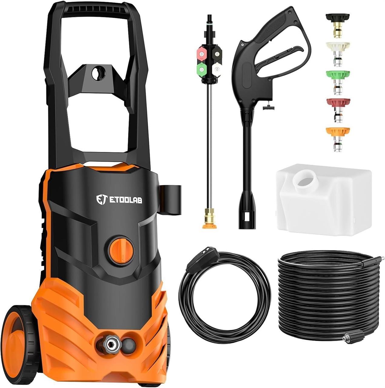 High Pressure Washer—1.76GPM Max 15AMP Electric