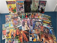 COMIC BOOK COLLECTION W/ THE THING/FANTASTIC FOUR