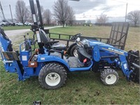 New Holland 225 Workmaster seen notes and photos