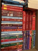 A collection of romance paperback mostly