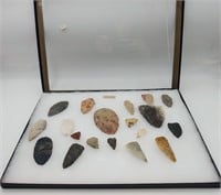 Nineteen American Archaic Preform Stone Tools