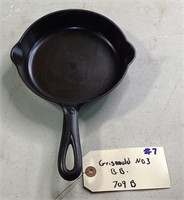 Griswold no. 3 B.B. 709B