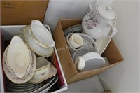 2 boxes assorted dishes - some as is