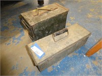 Ammo box and galvanized box