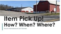 WHEN & WHERE IS PICKUP?