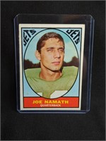 1967 TOPPS FOOTBALL JOE NAMATH CARD