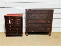 (2) Antique/Vintage Chest of Drawers (Read Below)