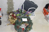BASKETS AND WREATH