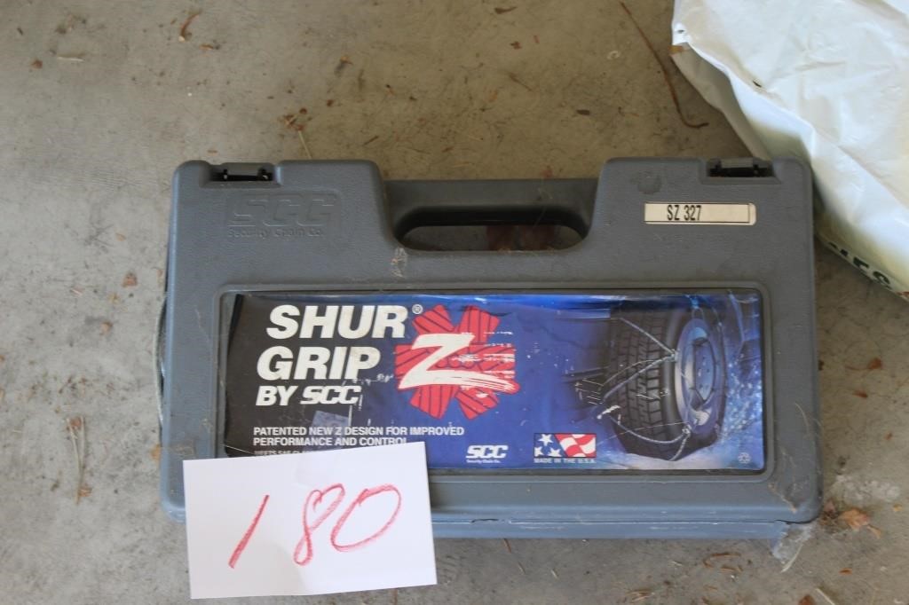 SHUR GRIP TIRE CHAINS