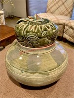 Hand Made Pottery - Lidded Bowl (1st Floor