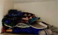 Women’s Hats and Scarfs (Entry Way Closet)