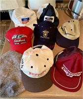 Men’s Vintage Caps and Hats (Entry Way Closet)