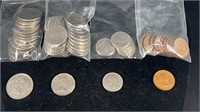 Assorted Canadian Coins