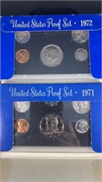 1971-72 US Coin Proof Sets