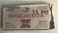 Winchester 22 Mag 40Gr Hollow Point 33 rounds