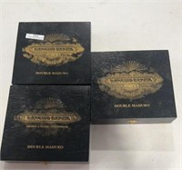 (3) Cigar Boxes