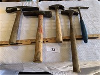 (2) Pick Axes & (3) Hammers