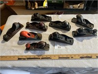 (9) Stanley Hand Planes