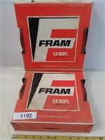 (2) Fram Air Filters CA160PL Dodge Cars 1962-1976