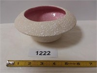 USA Pottery Flying Saucer Bowl Vase
