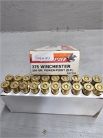 20 Rounds of 375 Winchester Ammo