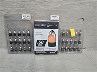 (45) .50 Caliber Powerbelt Bullets