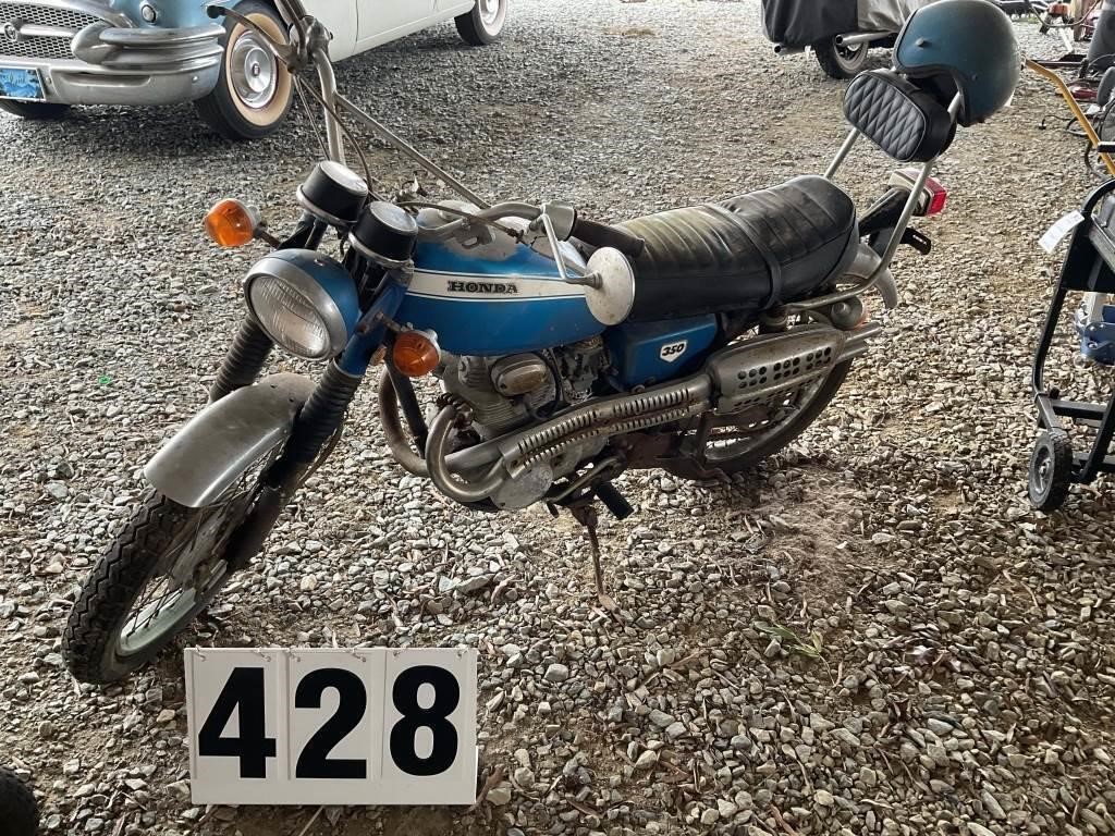1970 Honda 350 Motorcycle