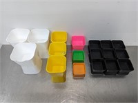LOT OF PLASTIC MEASURING CUPS - 18PCS