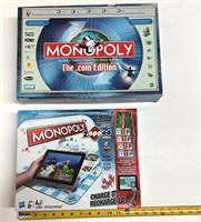 2 Monopoly, Éd. Zapped+ The .com Edition complets