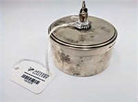 Vintage Sterling Silver Cosmetic Jar