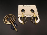 Barkhor 2.5" Earrings & Pendant