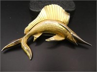 Giovanni Swordfish 2.75" Brooch