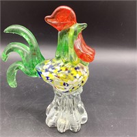 Murano Art Glass Rooster