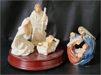 Nativity Scenes - Ceramic/Music Box & Pottery