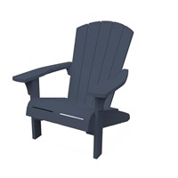 $219 Keter Troy Midnight Blue  Adirondack Chair