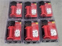 NIB Cable & Wire Tacker Kits (6)