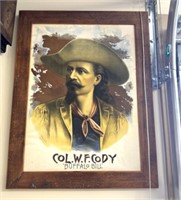W.F. Cody Buffalo Bill Framed Print A. Hoen & Co.